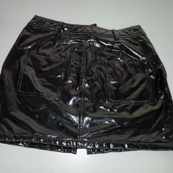 Leather mini skirt with pockets never worn from Étophe Studios - Picture 2 of 3